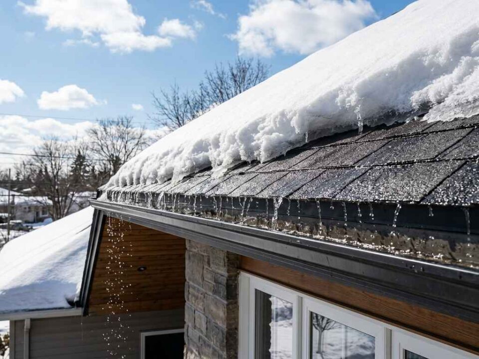 what to look for on your roof after snow melt in ottawa